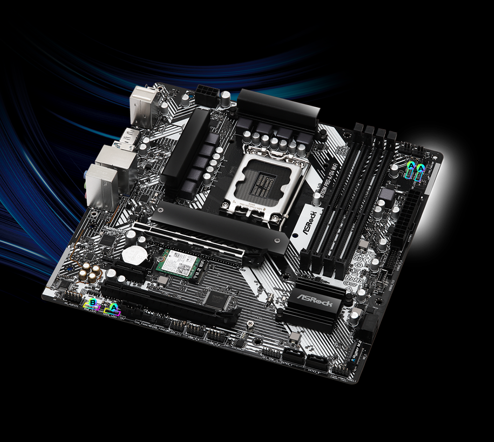 ASRock > B760M Pro-A/D4 WiFi